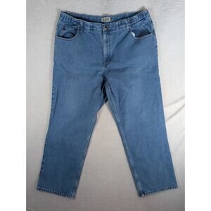 LL Bean Mens Jeans Mens 40x30 Fits 36x29 Comfort Waist Blue Jeans Pants